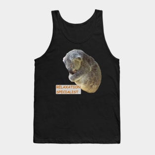 Koala Relaxation Specialist Tank Top